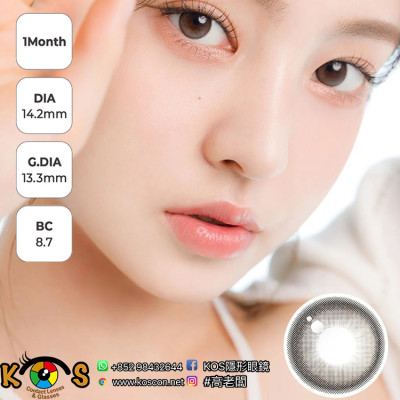 CHUU LENS 1 Month Daisy Shower Pure Gray 데이지샤워 퓨어그레이 CHUU LENS 1 Month Daisy Shower Pure Gray 데이지샤워 퓨어그레이